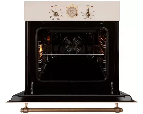 Духовой шкаф GEFEST ЭДВ ДА 602-02 К64S кремовый (ретро)