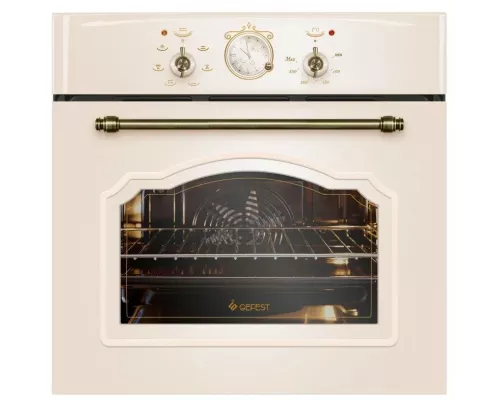 Духовой шкаф GEFEST ЭДВ ДА 602-02 К64S кремовый (ретро)