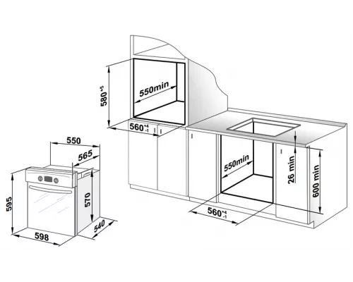 Духовой шкаф GEFEST ЭДВ ДА 602-02 K93