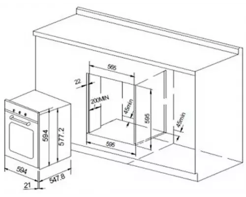 Духовой шкаф GRAUDE BK 60.2 S черный
