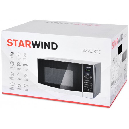 Микроволновая печь STARWIND SMW2820 серебристый/черный
