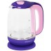 Чайник STARWIND SKG1513 фиолетовый/розовый стекло