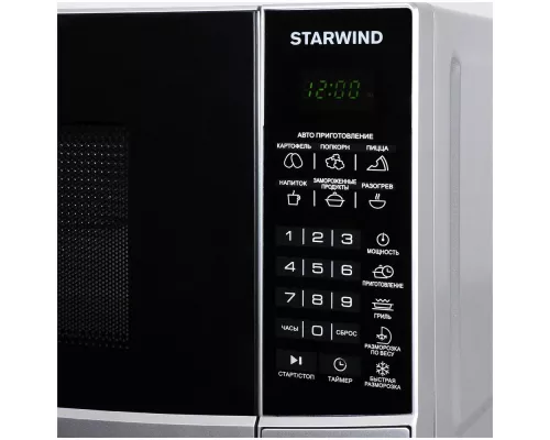 Микроволновая печь StarWind SMW2820 серебристый/черный