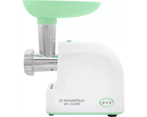 Мясорубка MAUNFELD MF-232WG белый/зеленый