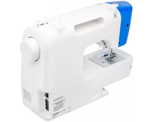 Швейная машина Comfort 115 белый/синий