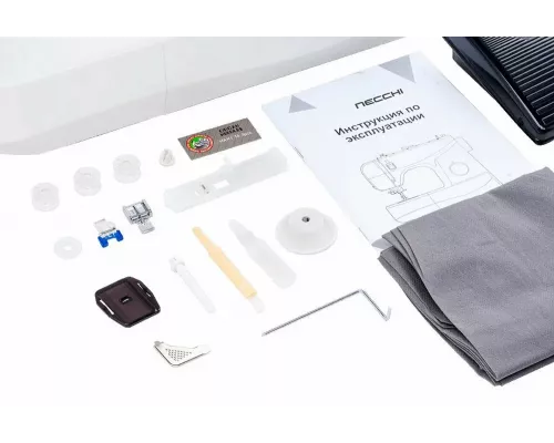 Швейная машина Necchi 5423 А23 операции, петля автомат , верт.челнок ,