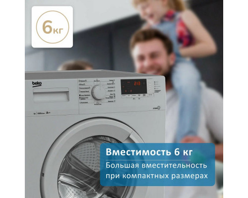 Стиральная машина Beko WSRE6512ZSS