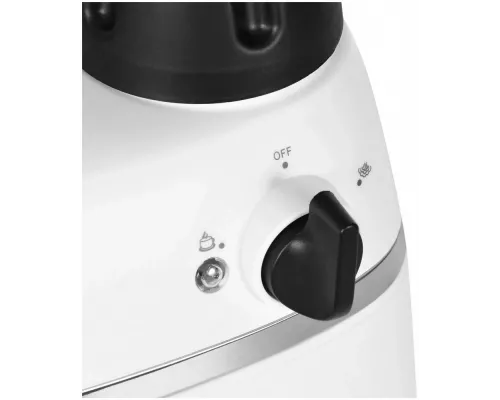 Кофеварка Hyundai HEM-1310 кремовый/серебристый