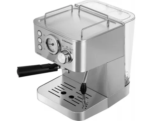 Кофеварка MAUNFELD MF-721S PRO нерж. сталь