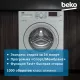 Стиральная машина Beko WSRE6512ZSS