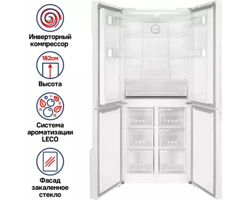 Холодильник MAUNFELD MFF182NFWE