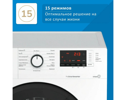 Стиральная машина Beko WSRE6H612ZAWI