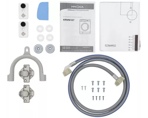 Встраиваемая стиральная машина KRONA KAYA 1200 7K WHITE