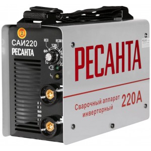 Сварочный аппарат Ресанта САИ-220 инвертор ММА DC (кейс в комплекте)