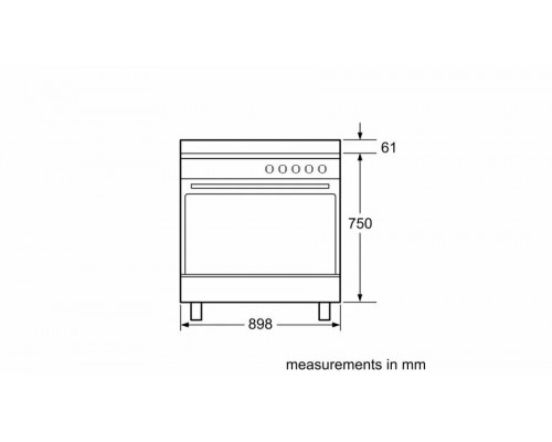 Кухонная плита Bosch HCB738357M