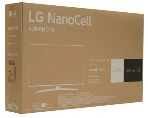 Телевизор LG 43NANO766QA