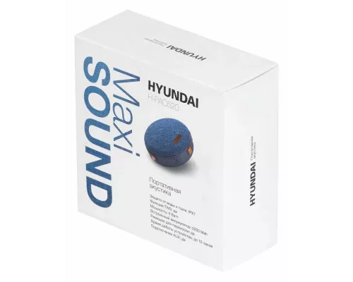 Портативная колонка Hyundai H-PAC520 синий