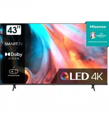 Телевизор Hisense 43E7HQ черный