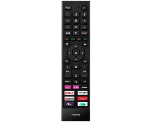 Телевизор Hisense 43E7HQ черный