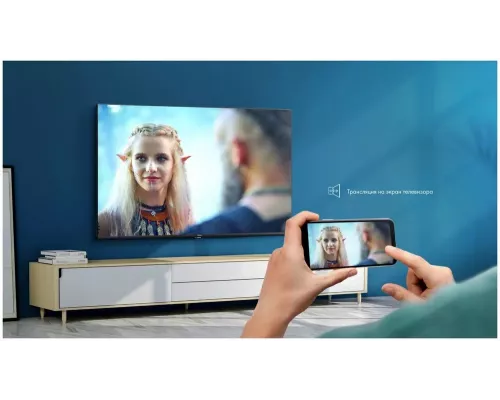 Телевизор Hisense 43E7HQ черный