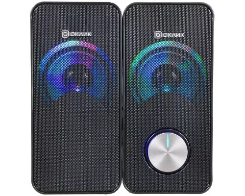 Акустическая система OKLICK OK-122 2.0 черный