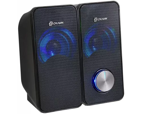 Акустическая система OKLICK OK-122 2.0 черный