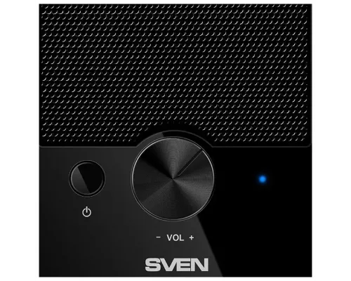 Акустическая система SVEN 312, черный {2.0, 100 – 20 000 Гц, 4Вт}
