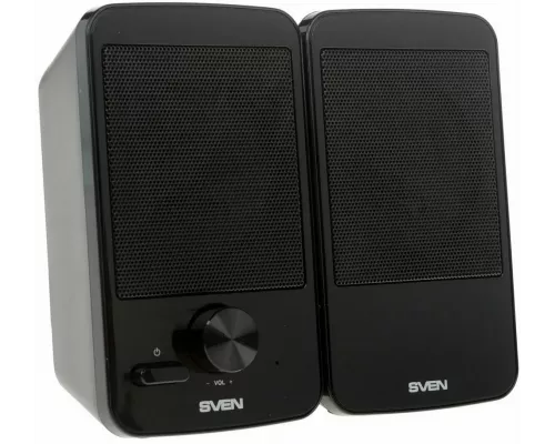 Акустическая система SVEN 312, черный {2.0, 100 – 20 000 Гц, 4Вт}