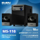 Акустическая система SVEN MS-110 черный