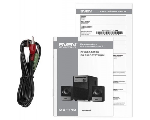 Акустическая система SVEN MS-110 черный Акустическая система SVEN MS-110 черный