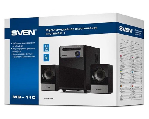 Акустическая система SVEN MS-110 черный Акустическая система SVEN MS-110 черный