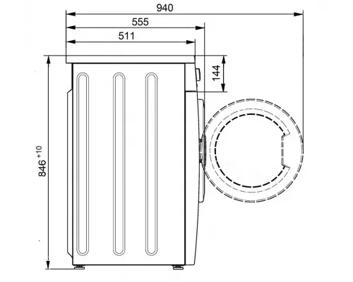 Стиральная машина ATLANT CMA 70C107-000 (010)