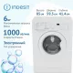 Стиральная машина Indesit IWSD6105 CIS L(R)