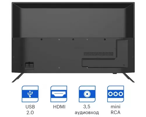 Телевизор KIVI 40F550NB черный