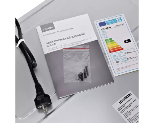Духовой шкаф Hyundai HEO 6647 WG белый