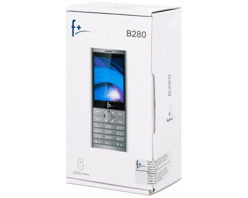 Мобильный телефон F+ B280 Silver