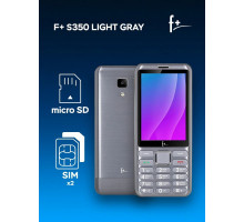 Мобильный телефон F+ S350 Light Grey