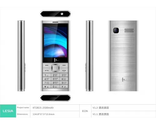 Мобильный телефон F+ B280 Silver