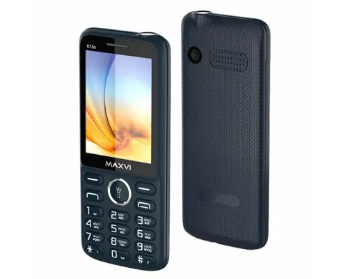 Мобильный телефон Maxvi K15n blue