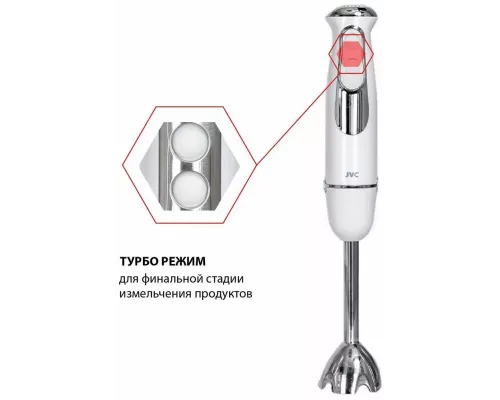 Блендер JVC JK-HB5122 белый/сталь