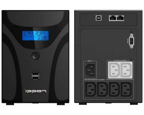 ИБП IPPON Smart Power Pro II 1200 720Вт 1200ВА черный