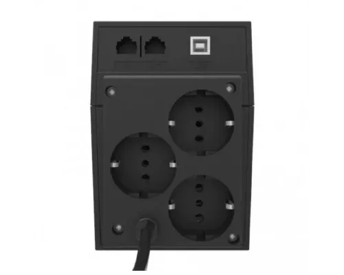 ИБП POWERCOM Raptor RPT-1000A EURO 600Вт 1000ВА черный