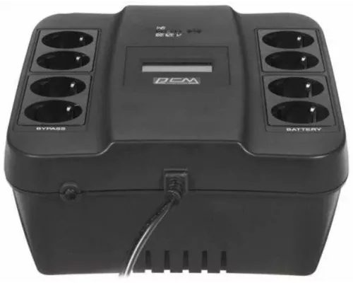 ИБП POWERCOM Spider SPD-1100U LCD 605Вт 1100ВА черный