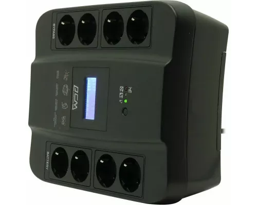 ИБП POWERCOM Spider SPD-550U LCD 330Вт 550ВА черный