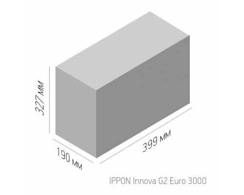 ИБП IPPON Innova G2 Euro 3000 2700Вт 3000ВА черный