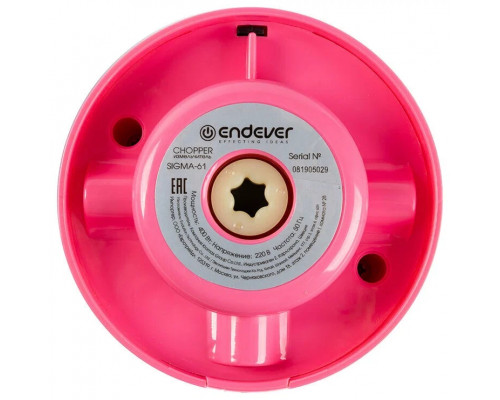 Измельчитель Endever Sigma-61 розовый Измельчитель Endever Sigma-61 розовый