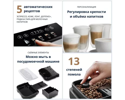 Кофемашина DeLonghi ECAM 290.31.SB