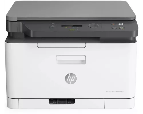 МФУ лазерное HP Color 178nw (4ZB96A), принтер/сканер/копир, A4 WiFi белый/серый