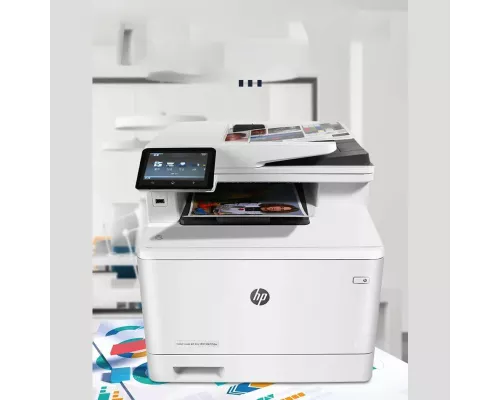 МФУ лазерное HP Color LaserJet Pro M479fnw (W1A78A) белый/черный