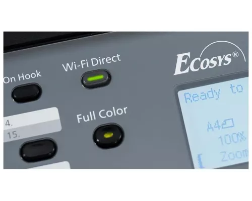 МФУ лазерное Kyocera Color M5526cdw (1102R73NL0) A4 Duplex Net WiFi белый/черный